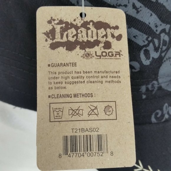 NWT Leader LOGA Baseball Cap Hat Champion Stars Stripes Wings Sequin Bling - Picture 3 of 8